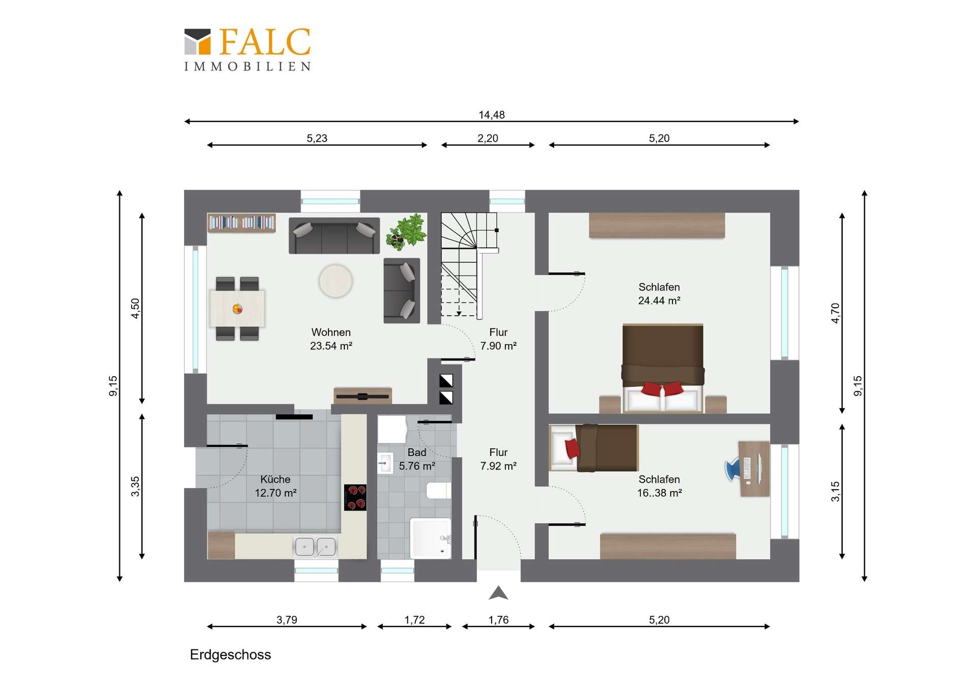 Grundriss Erdgeschoss